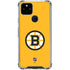 NHL Boston Bruins Solid Background Google Pixel 4a 5G Clear Case
